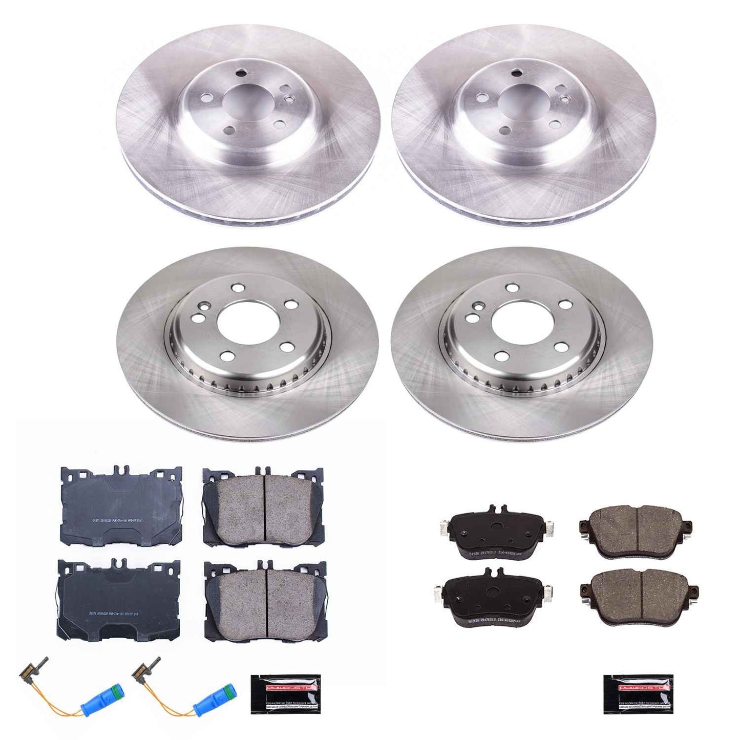 PowerStop Power Stop 17-18 Mercedes-Benz E300 Front & Rear Autospecialty Brake Kit KOE7987
