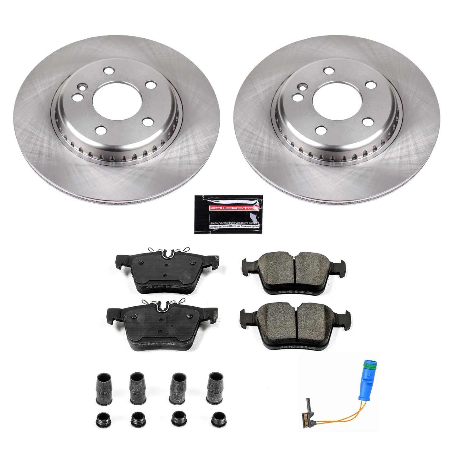 PowerStop Power Stop 2018 Mercedes-Benz C350e Rear Autospecialty Brake Kit KOE8047