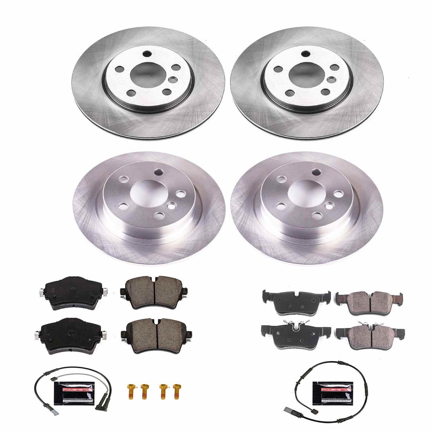PowerStop Power Stop 16-18 Mini Cooper Clubman Front & Rear Autospecialty Brake Kit KOE8105