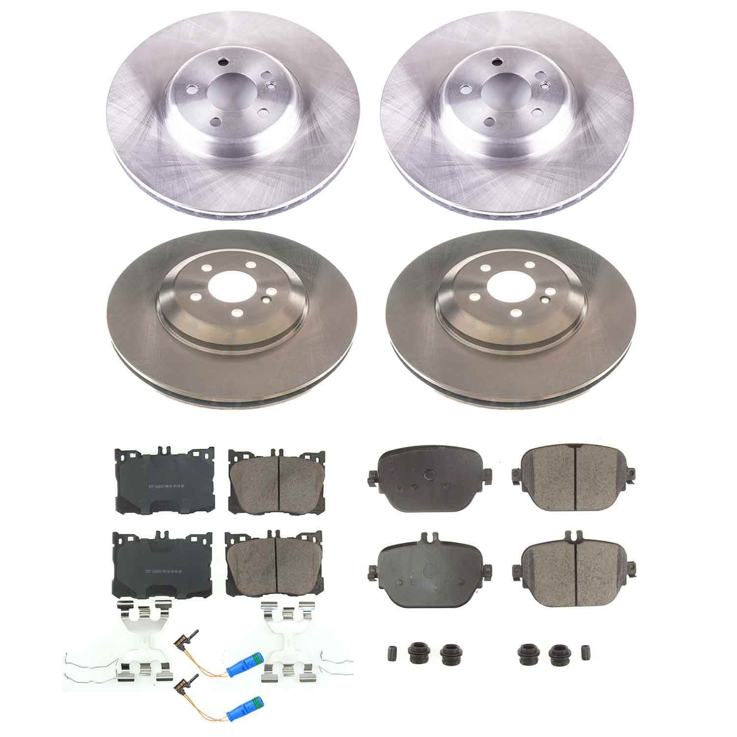 Power Stop 17-18 Mercedes-Benz E43 AMG Front & Rear Autospecialty Brake Kit KOE8106