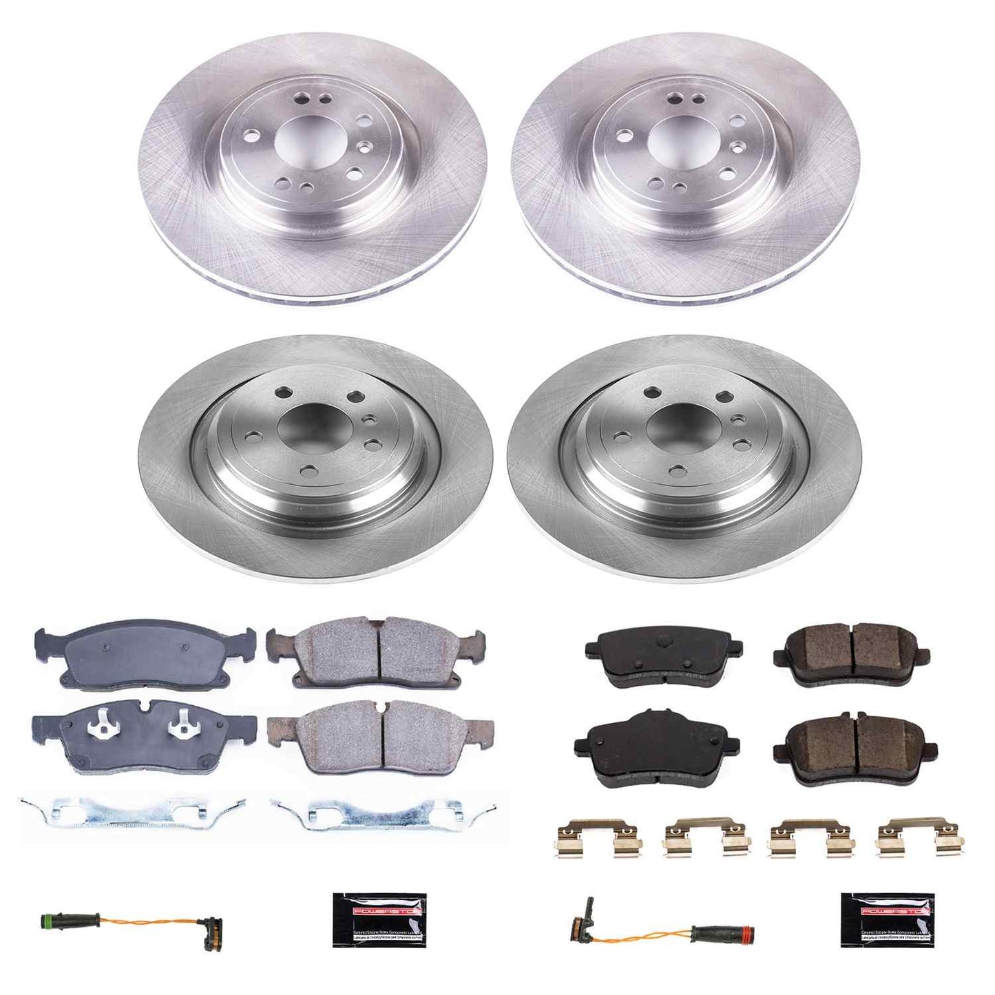 PowerStop Power Stop 2018 Mercedes-Benz GLE350 Front & Rear Autospecialty Brake Kit KOE8115