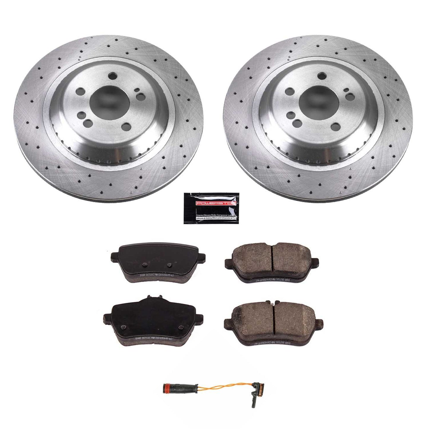 PowerStop Power Stop 2018 Mercedes-Benz S450 Rear Autospecialty Brake Kit KOE8194