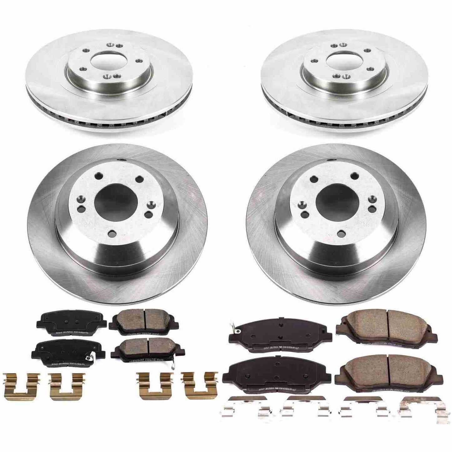 PowerStop Power Stop 2019 Hyundai Santa Fe XL Front & Rear Autospecialty Brake Kit KOE8281