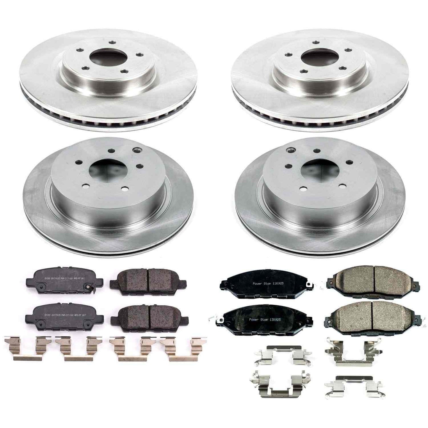 PowerStop Power Stop 2019 Infiniti QX60 Front & Rear Autospecialty Brake Kit KOE8347