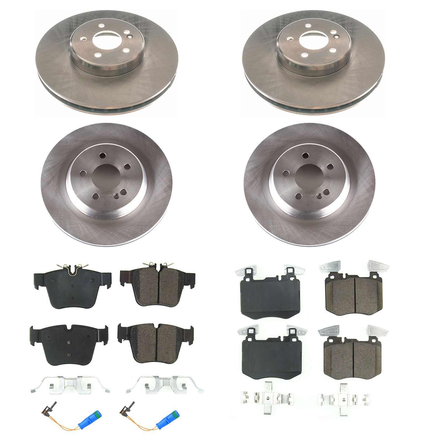 Power Stop 2019 Mercedes-Benz GLC300 Front & Rear Autospecialty Brake Kit KOE8352