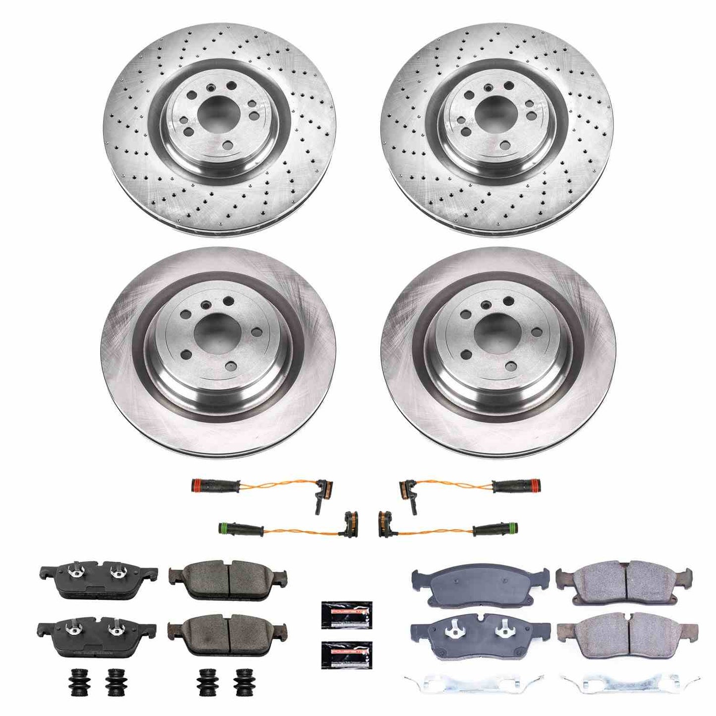 PowerStop Power Stop 2019 Mercedes-Benz GLS550 Front & Rear Autospecialty Brake Kit KOE8354