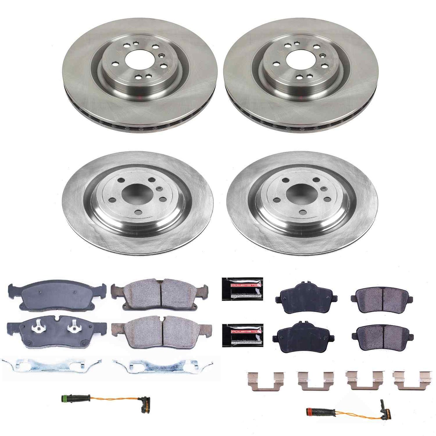 PowerStop Power Stop 2015 Mercedes-Benz ML400 Front & Rear Autospecialty Brake Kit KOE8435