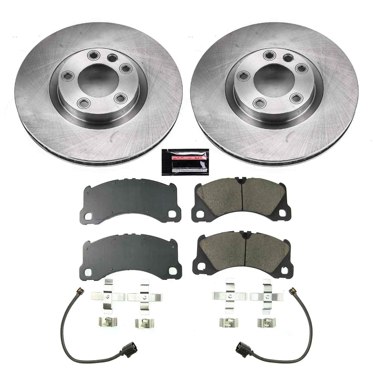Power Stop 13-18 Porsche Cayenne Front Autospecialty Brake Kit KOE8476