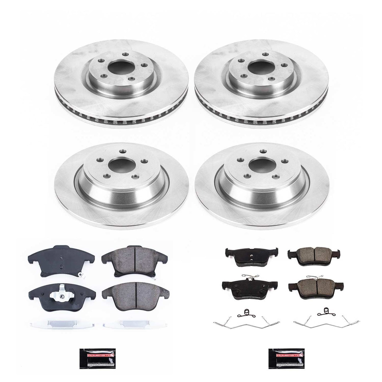 Power Stop 19-20 Ford Police Responder Hybrid Front & Rear Autospecialty Brake Kit KOE8541