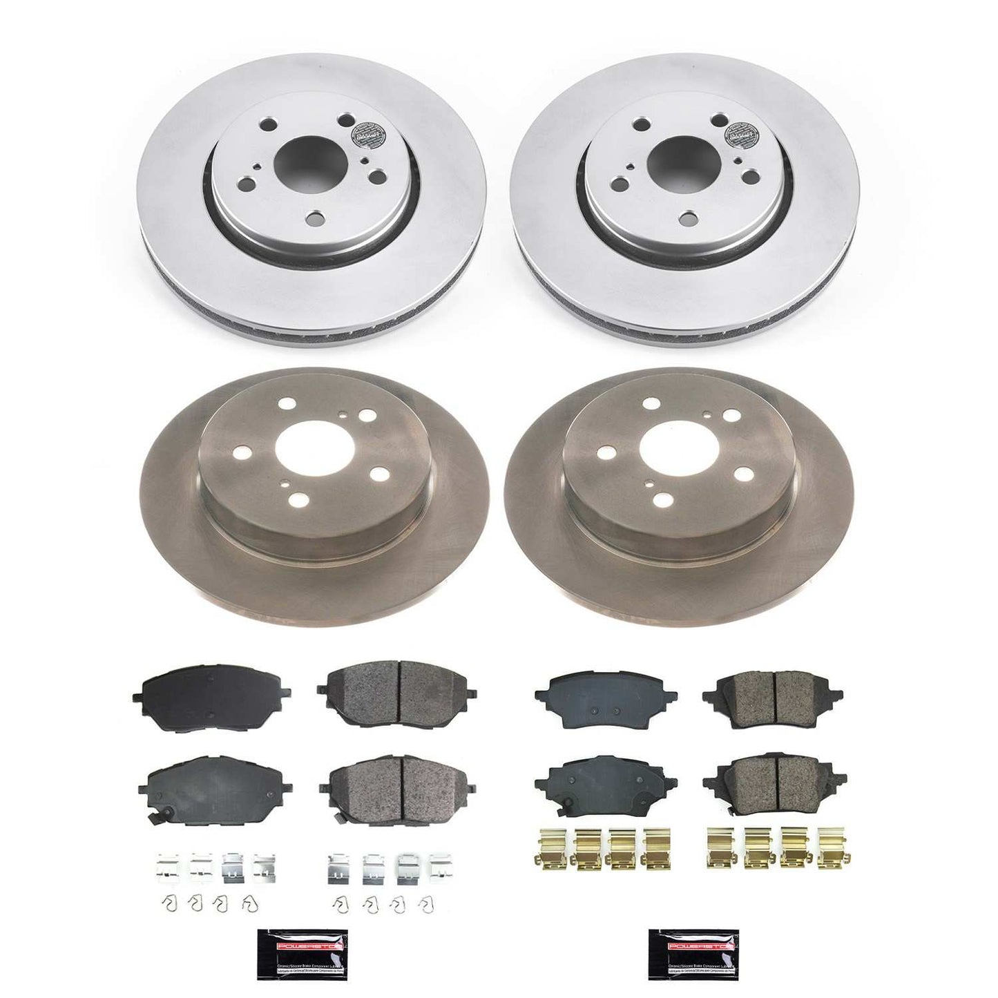 PowerStop Power Stop 2019 Toyota C-HR Front & Rear Autospecialty Brake Kit KOE8730