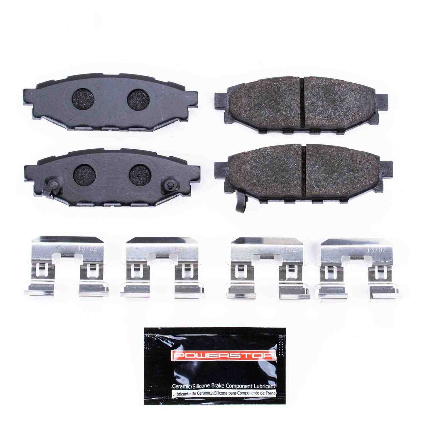 PowerStop Power Stop 13-16 Subaru BRZ Rear Track Day Brake Pads PST-1114