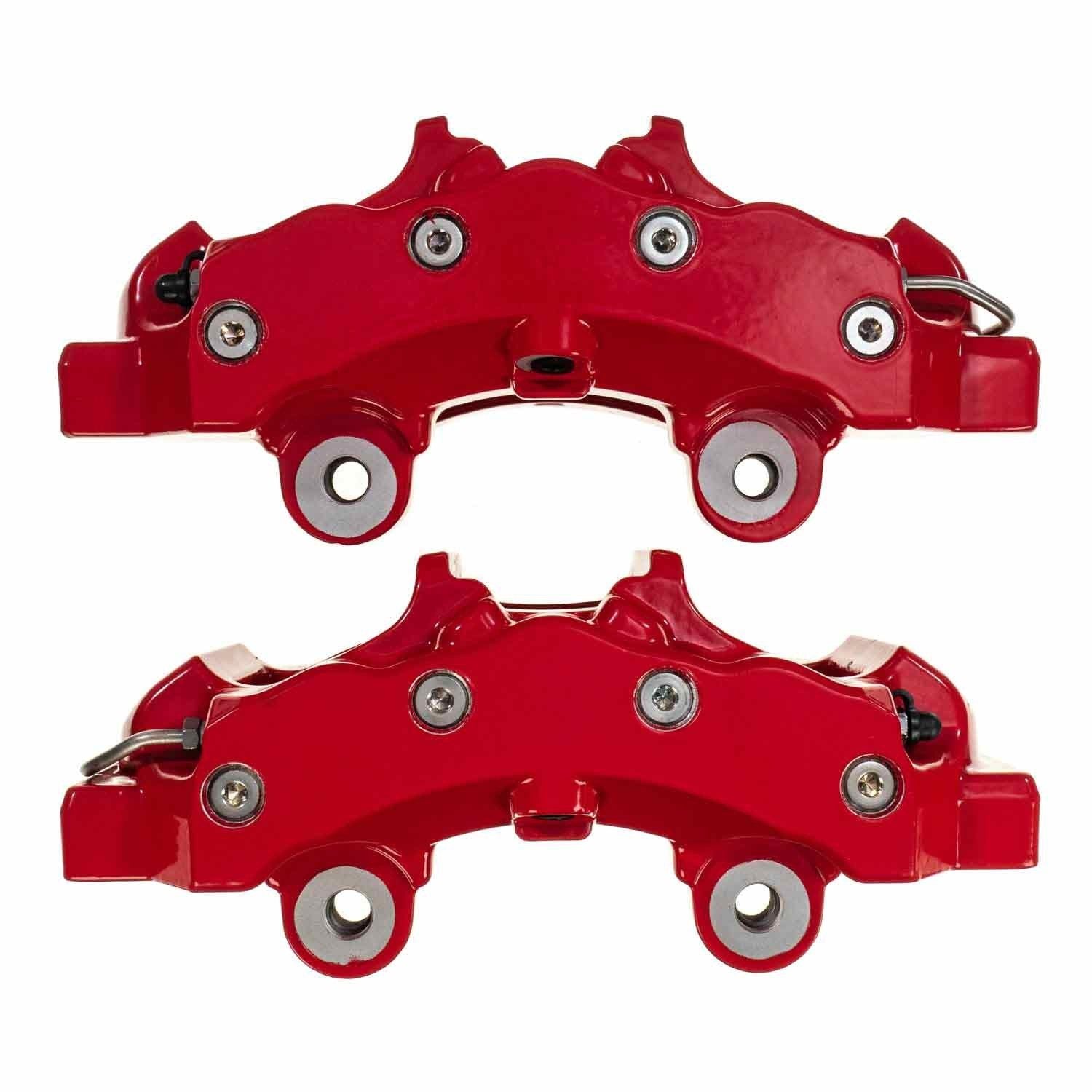 PowerStop Power Stop 06-13 Chevrolet Corvette Front Red Calipers - Pair S15042