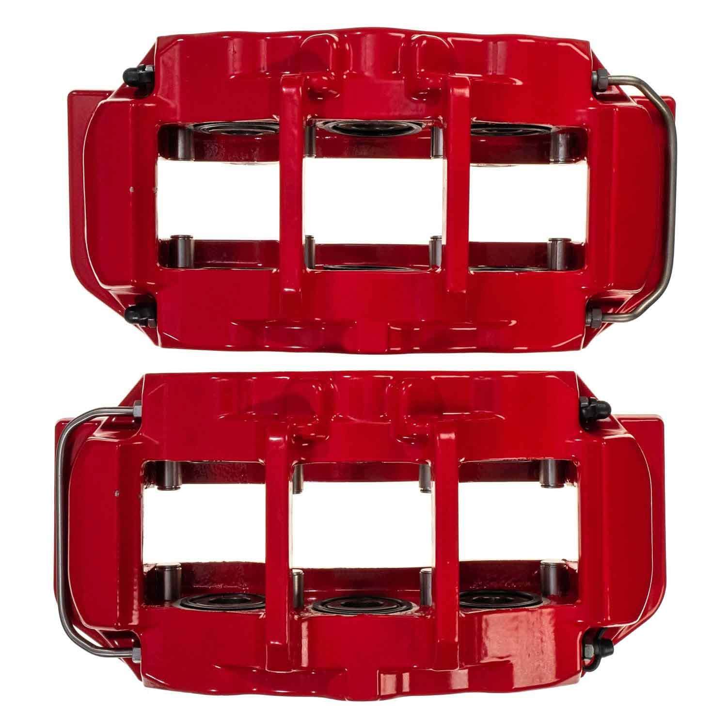 PowerStop Power Stop 06-13 Chevrolet Corvette Front Red Calipers - Pair S15042