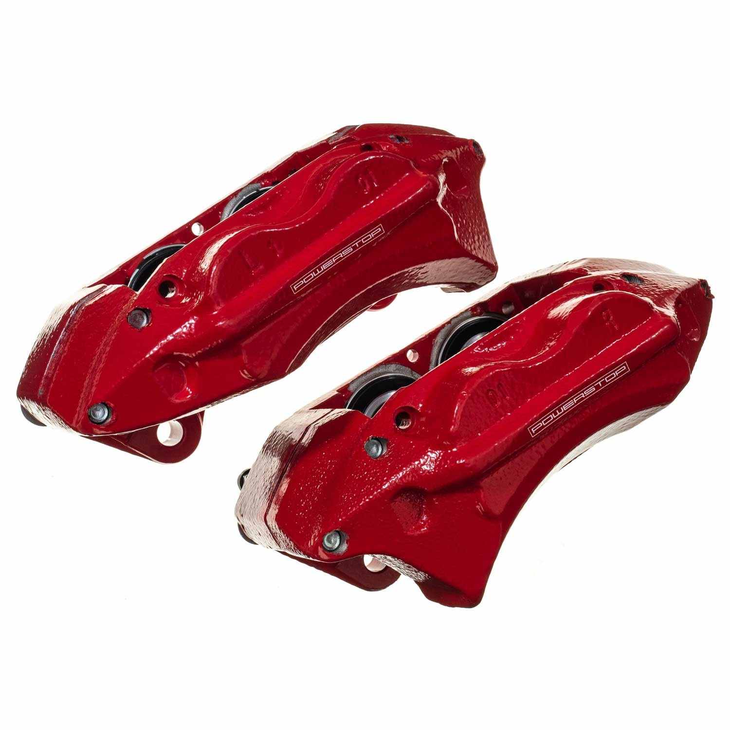 PowerStop Power Stop 95-03 Toyota Tacoma Front Red Calipers w/o Brackets - Pair S1784
