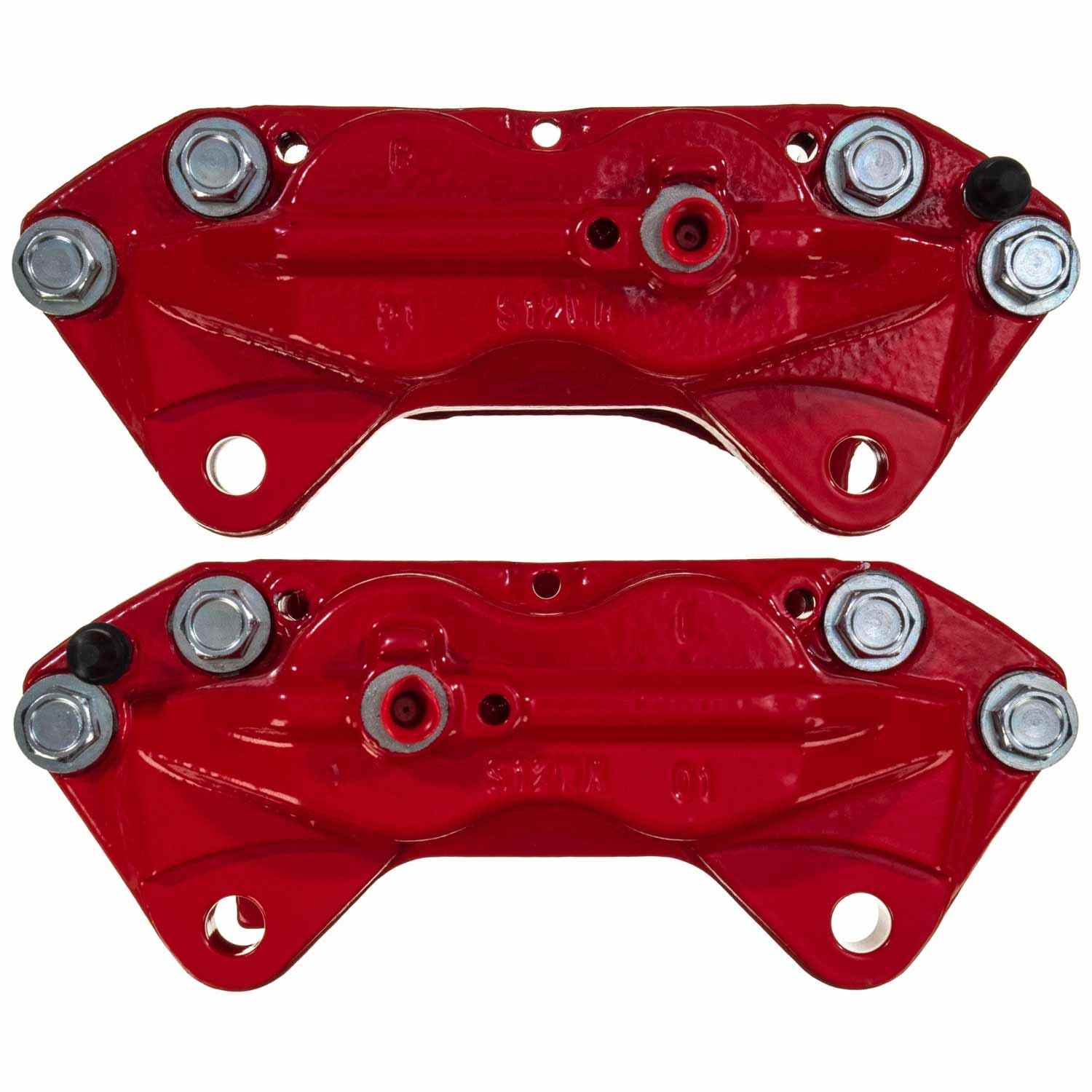 PowerStop Power Stop 95-03 Toyota Tacoma Front Red Calipers w/o Brackets - Pair S1784