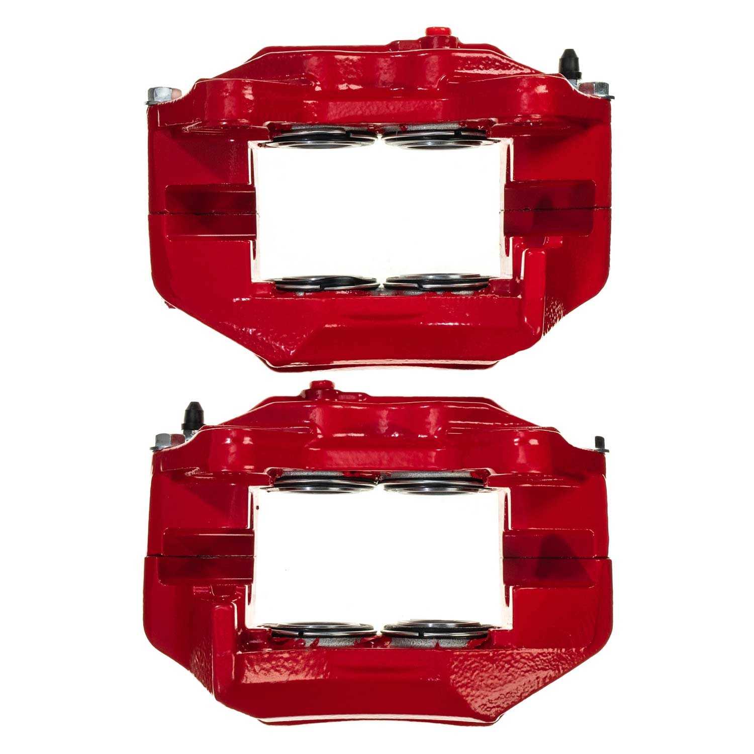 PowerStop Power Stop 95-03 Toyota Tacoma Front Red Calipers w/o Brackets - Pair S1784