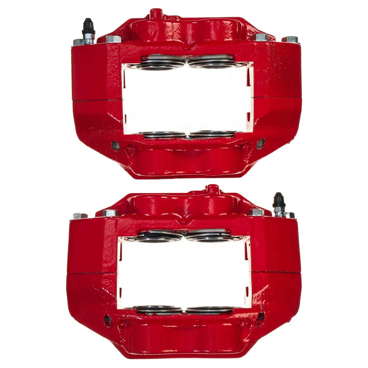 PowerStop Power Stop 95-03 Toyota Tacoma Front Red Calipers w/o Brackets - Pair S1784
