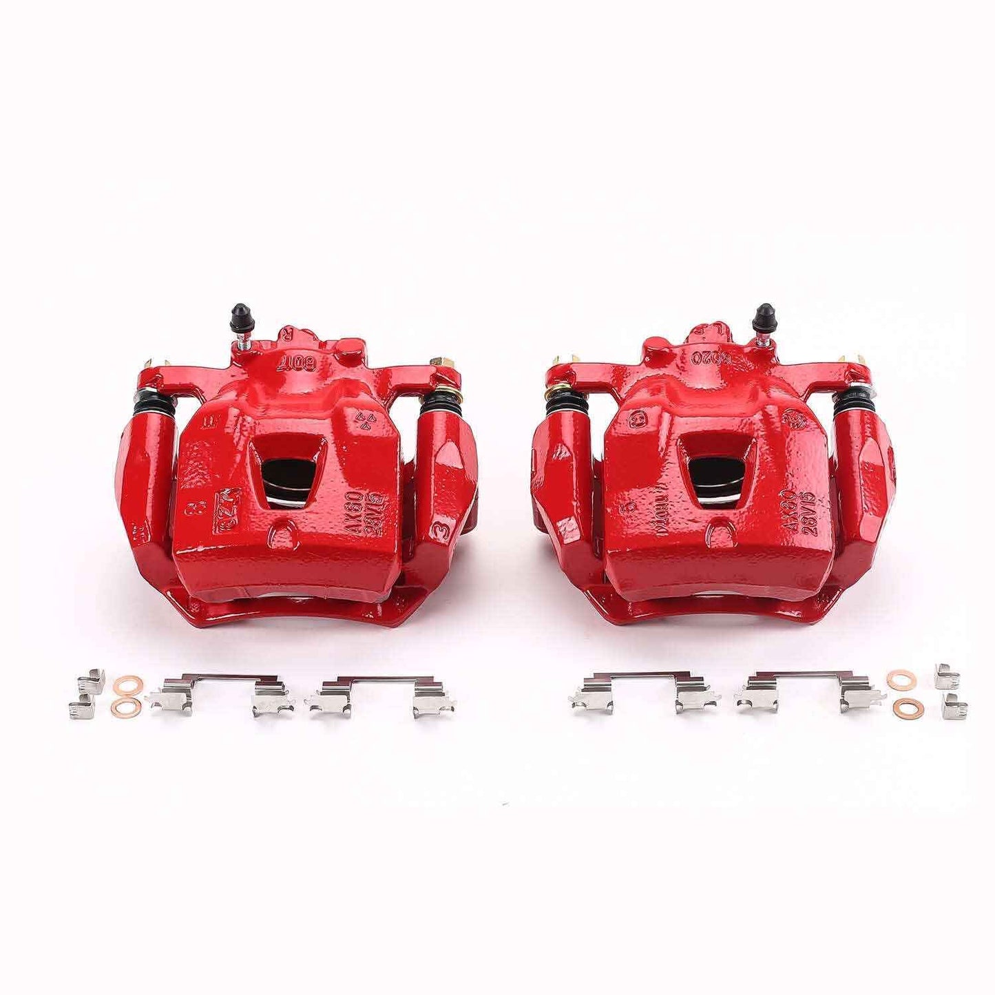 PowerStop Power Stop 97-01 Lexus ES300 Front Red Calipers w/Brackets - Pair S1974