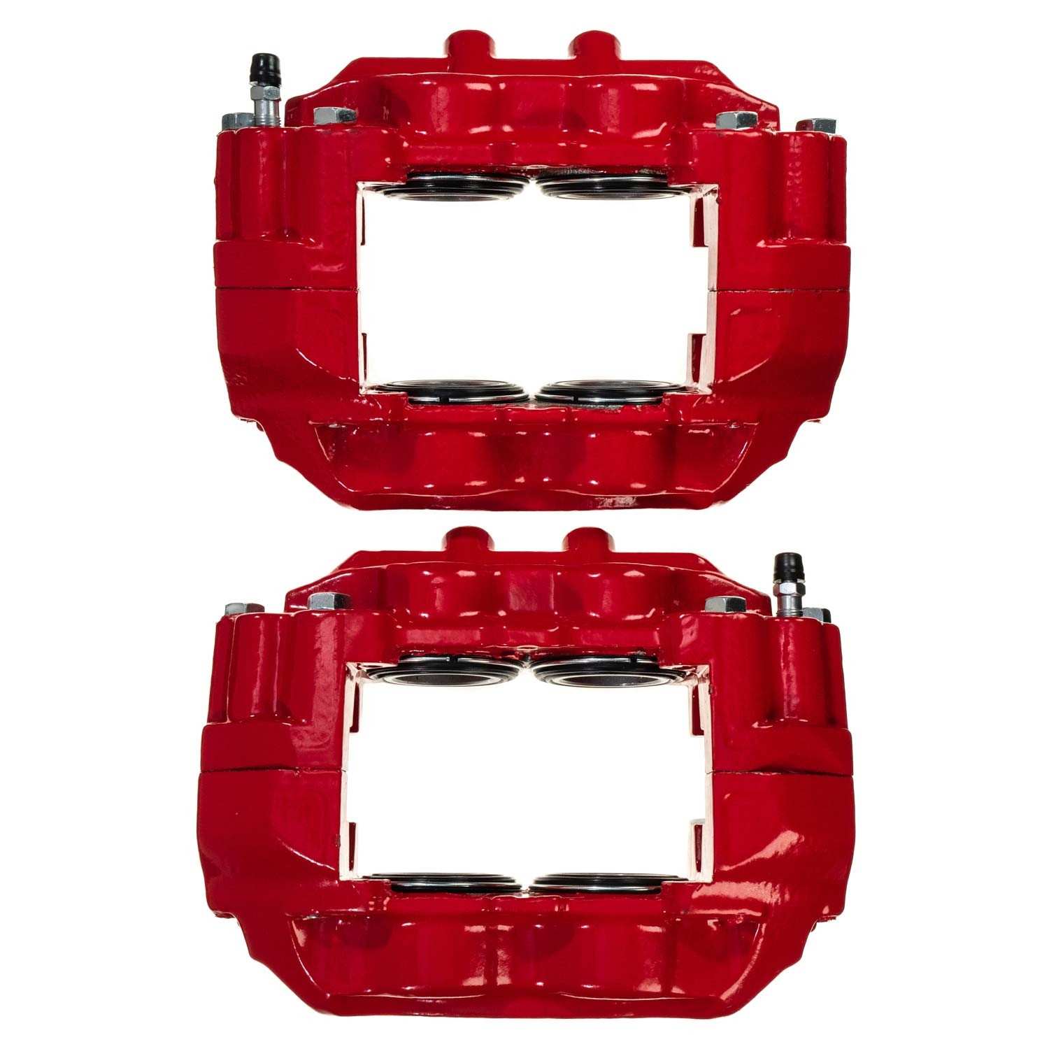 PowerStop Power Stop 01-03 Toyota Sequoia Front Red Calipers w/o Brackets - Pair S2632