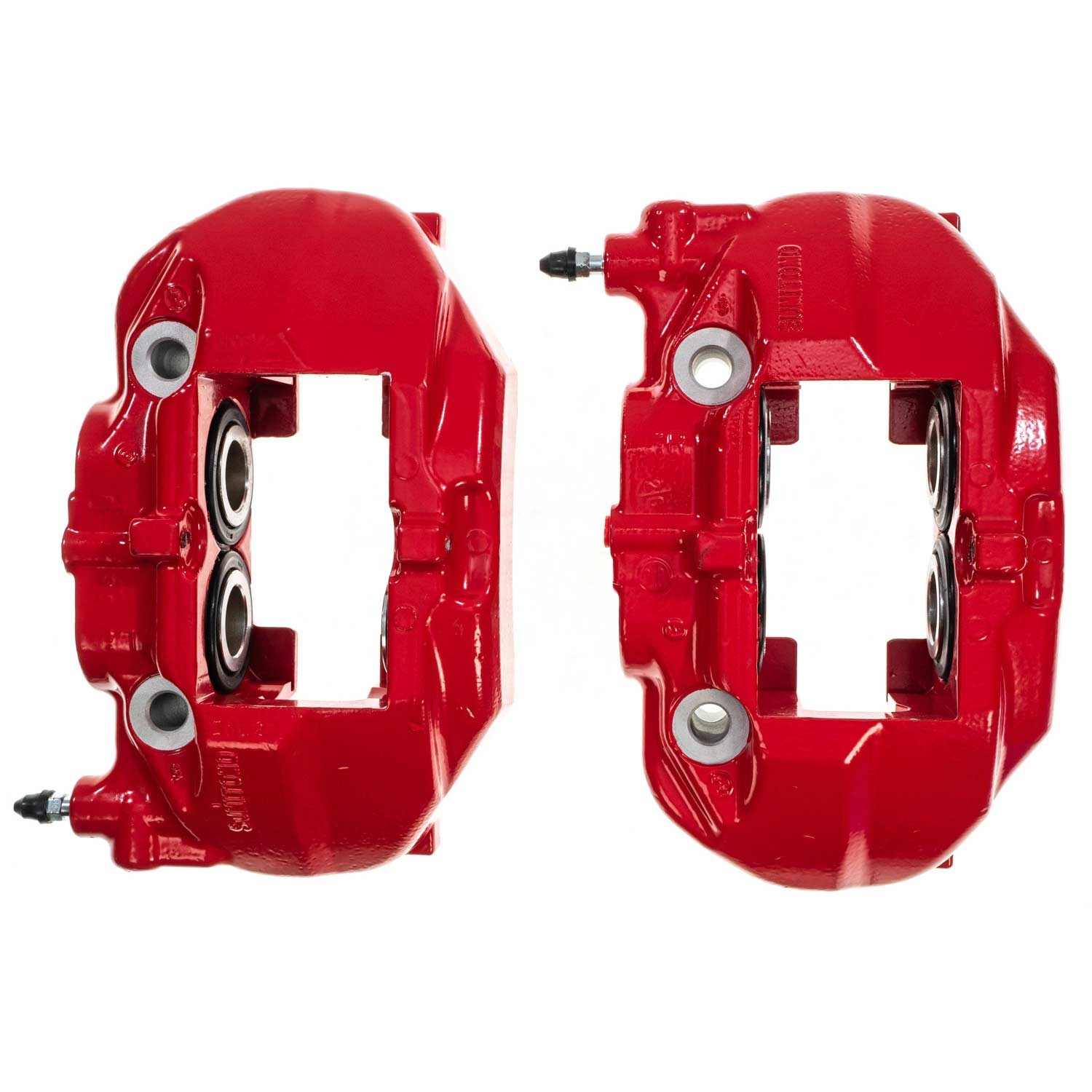 Power Stop 01-06 Lexus LS430 Front Red Calipers w/o Brackets - Pair S2708