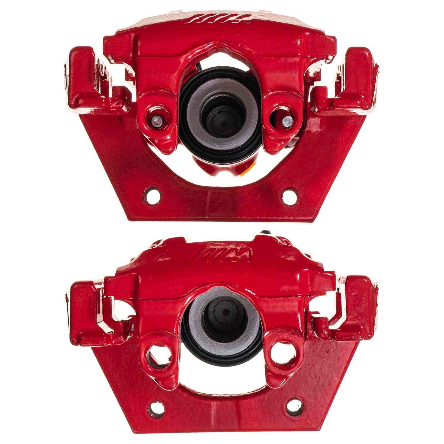 Power Stop 01-06 BMW M3 Rear Red Calipers - Pair S2752