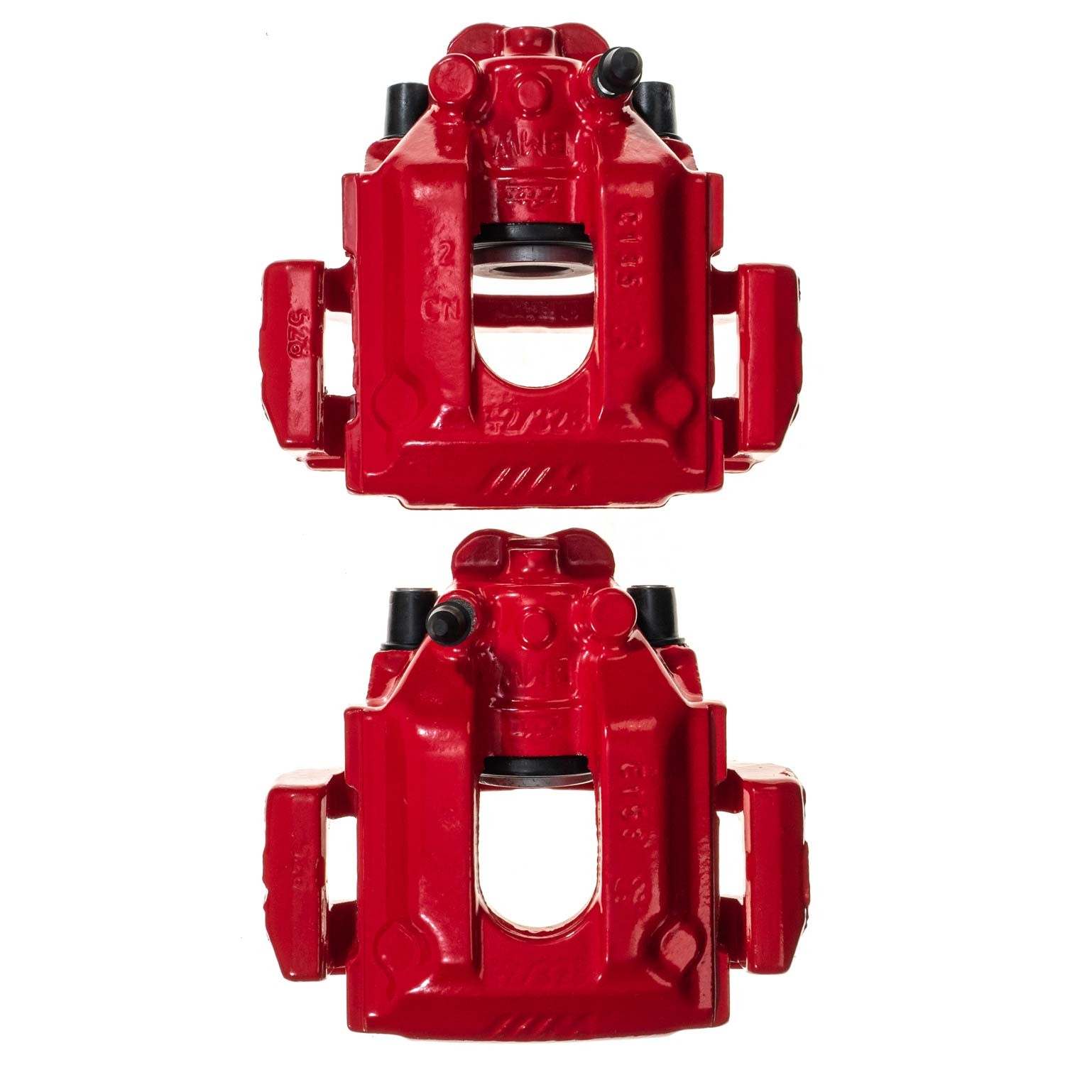 Power Stop 01-06 BMW M3 Rear Red Calipers - Pair S2752