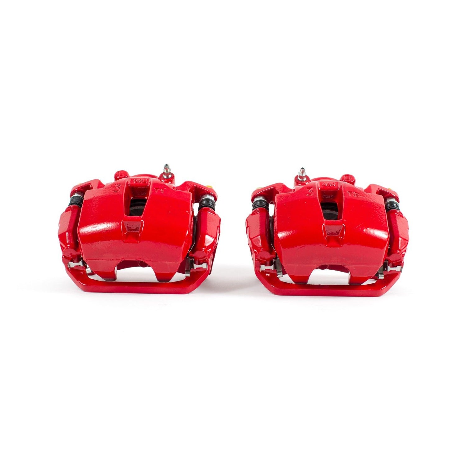 PowerStop Power Stop 03-05 Infiniti FX35 Front Red Calipers w/Brackets - Pair S2876