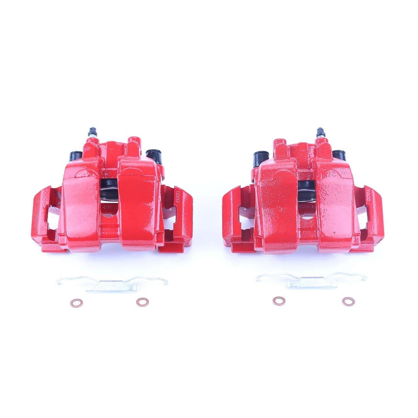 PowerStop Power Stop 07-12 Ford Escape Front Red Calipers w/Brackets - Pair S3116