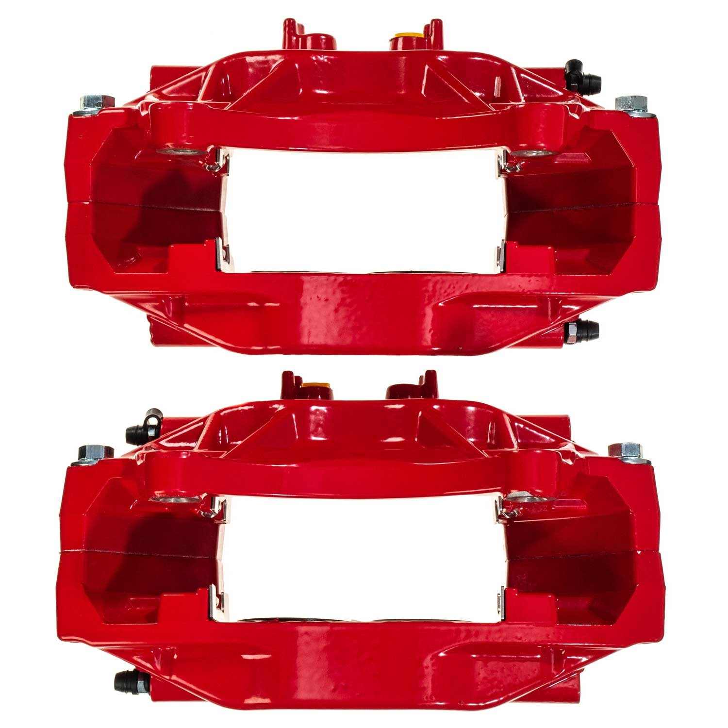 PowerStop Power Stop 04-14 Subaru Impreza Front Red Calipers w/o Brackets - Pair S3698