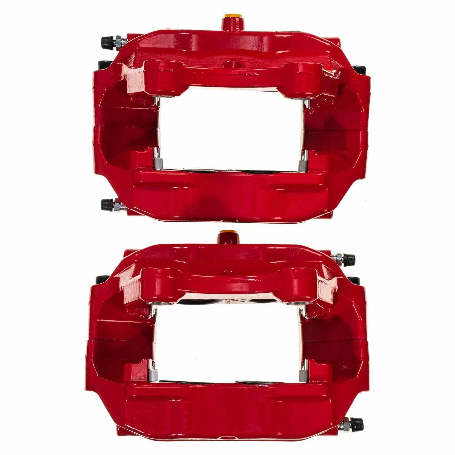 PowerStop Power Stop 03-04 Infiniti G35 Front Red Calipers w/o Brackets - Pair S3858