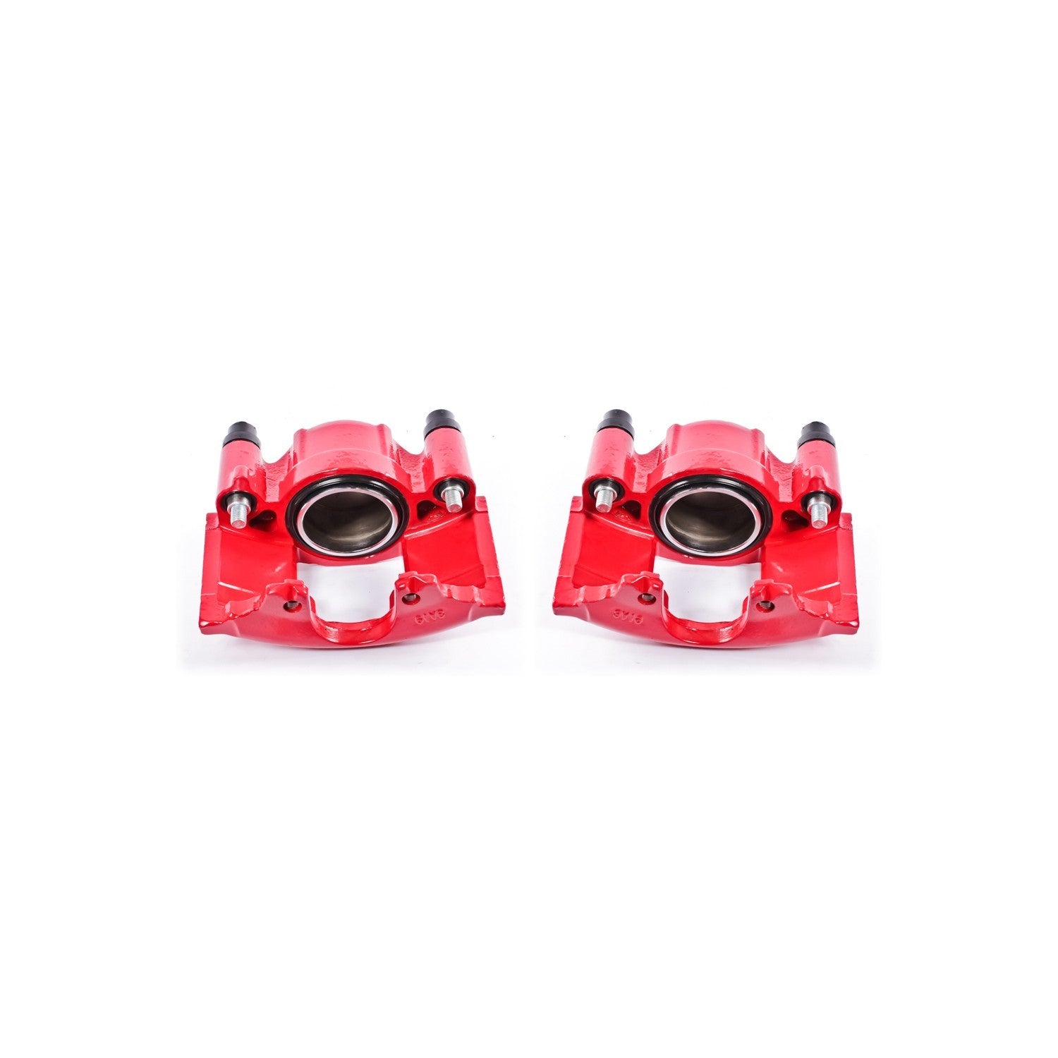 PowerStop Power Stop 90-93 Cadillac Commercial Chassis Front Red Calipers w/o Brackets - Pair S4299