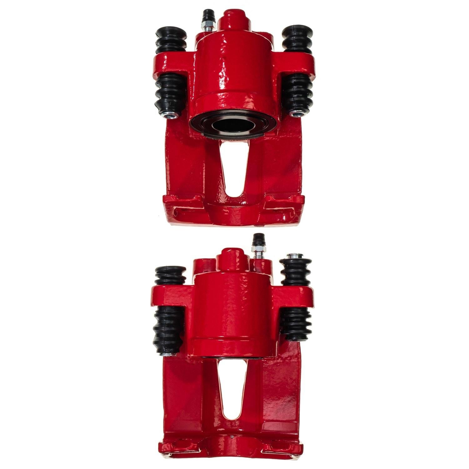 PowerStop Power Stop 03-04 Dodge Dakota Rear Red Caliper w/Bracket (Pair) S4872