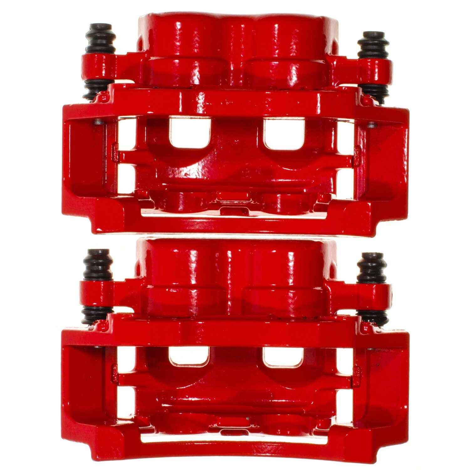 PowerStop Power Stop 03-06 Dodge Durango Front Red Caliper w/Bracket - Pair S4876