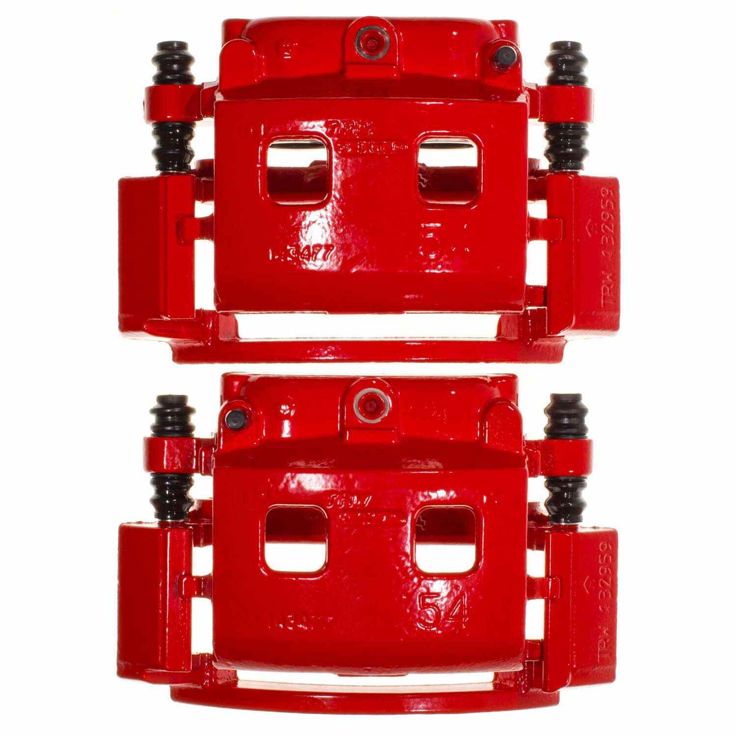 PowerStop Power Stop 03-06 Dodge Durango Front Red Caliper w/Bracket - Pair S4876