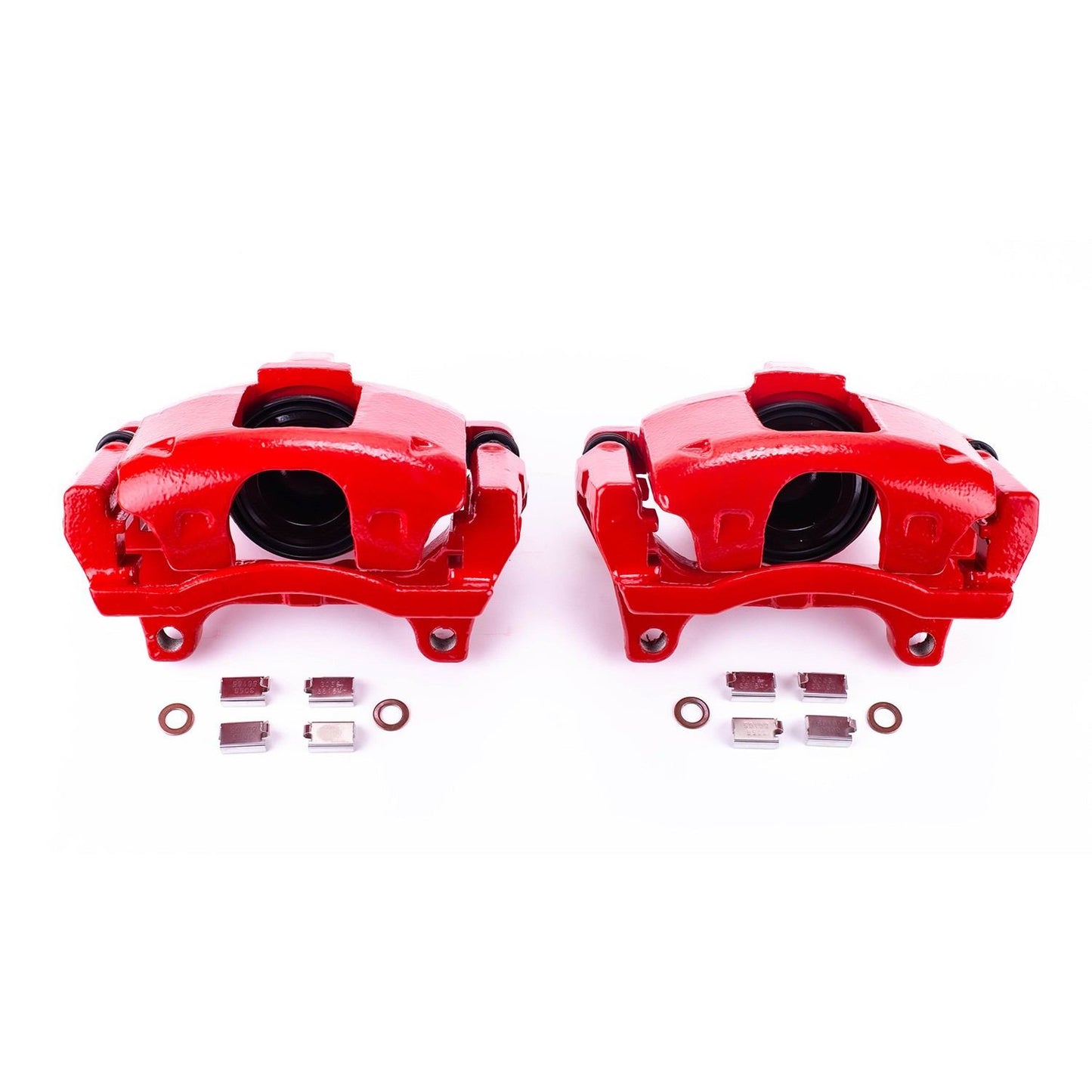 PowerStop Power Stop 09-12 Dodge Journey Front Red Calipers w/Brackets - Pair S5044A