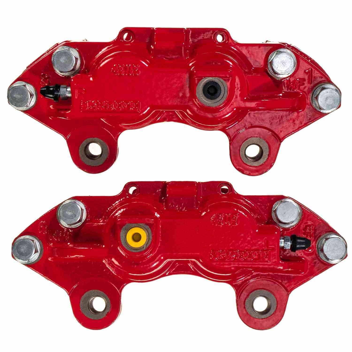 PowerStop Power Stop 15-19 Chevrolet Colorado Front Red Calipers w/o Brackets - Pair S5520