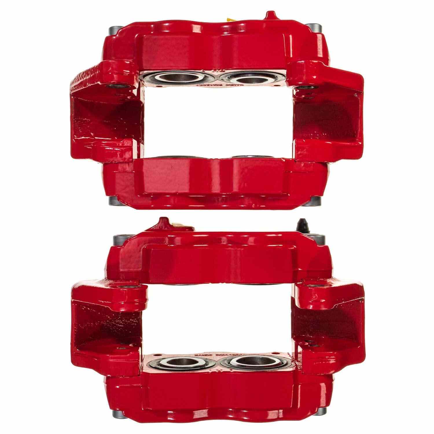 Power Stop 09-14 Hyundai Genesis Front Red Calipers w/o Brackets - Pair S6142