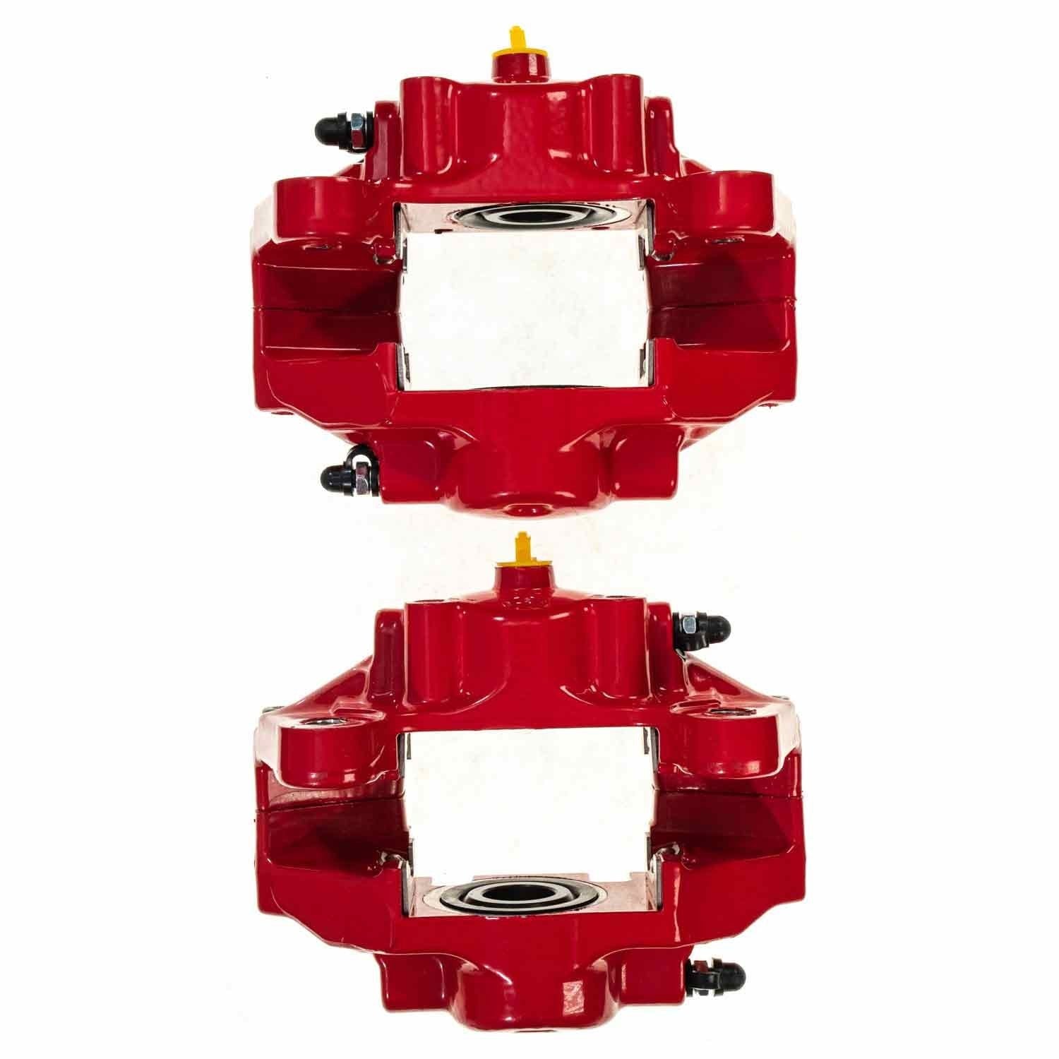 Power Stop 03-04 Infiniti G35 Rear Red Calipers - Pair S6264