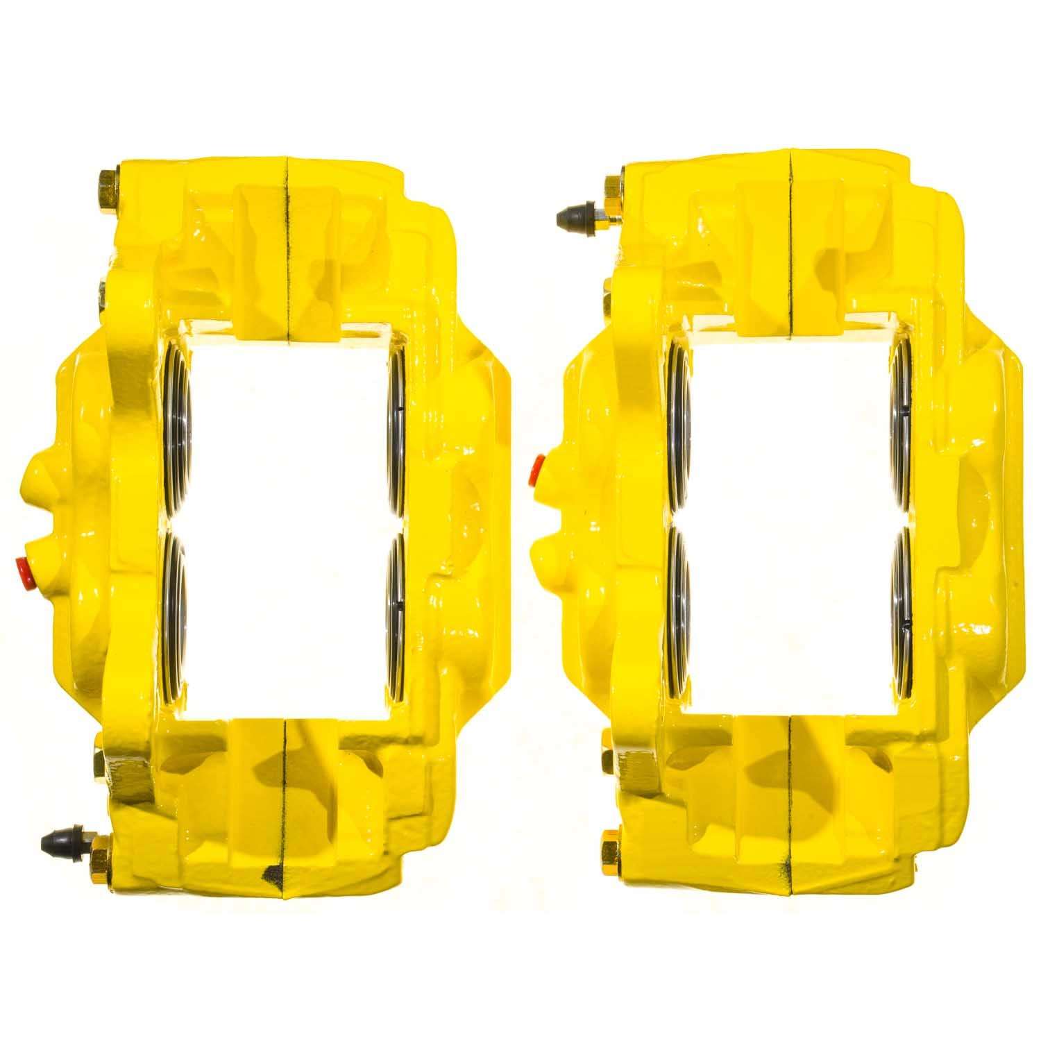 PowerStop Power Stop 10-15 Toyota 4Runner Front Yellow Caliper Pair w/o Bracket S6278YLW