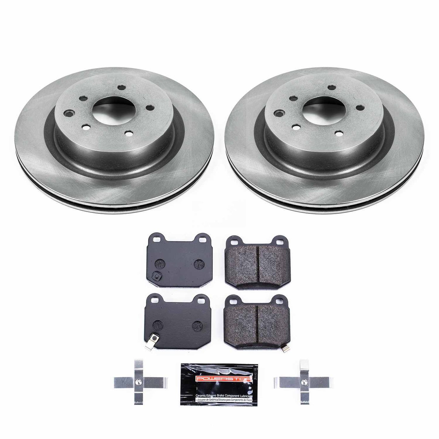 PowerStop Power Stop 03-04 Infiniti G35 Rear Track Day Brake Kit TDBK5303