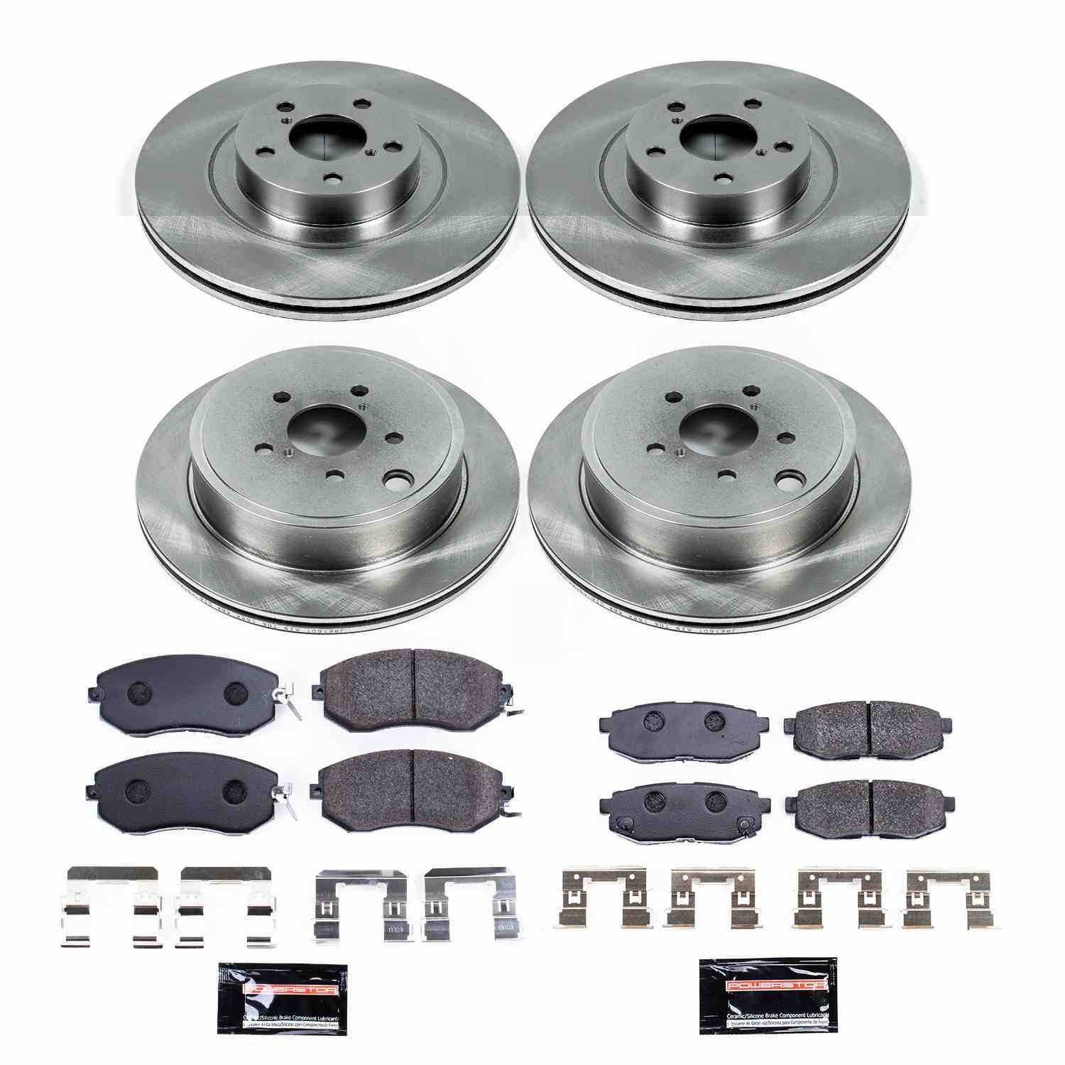 PowerStop Power Stop 13-16 Scion FR-S Front & Rear Track Day Brake Kit TDBK6164