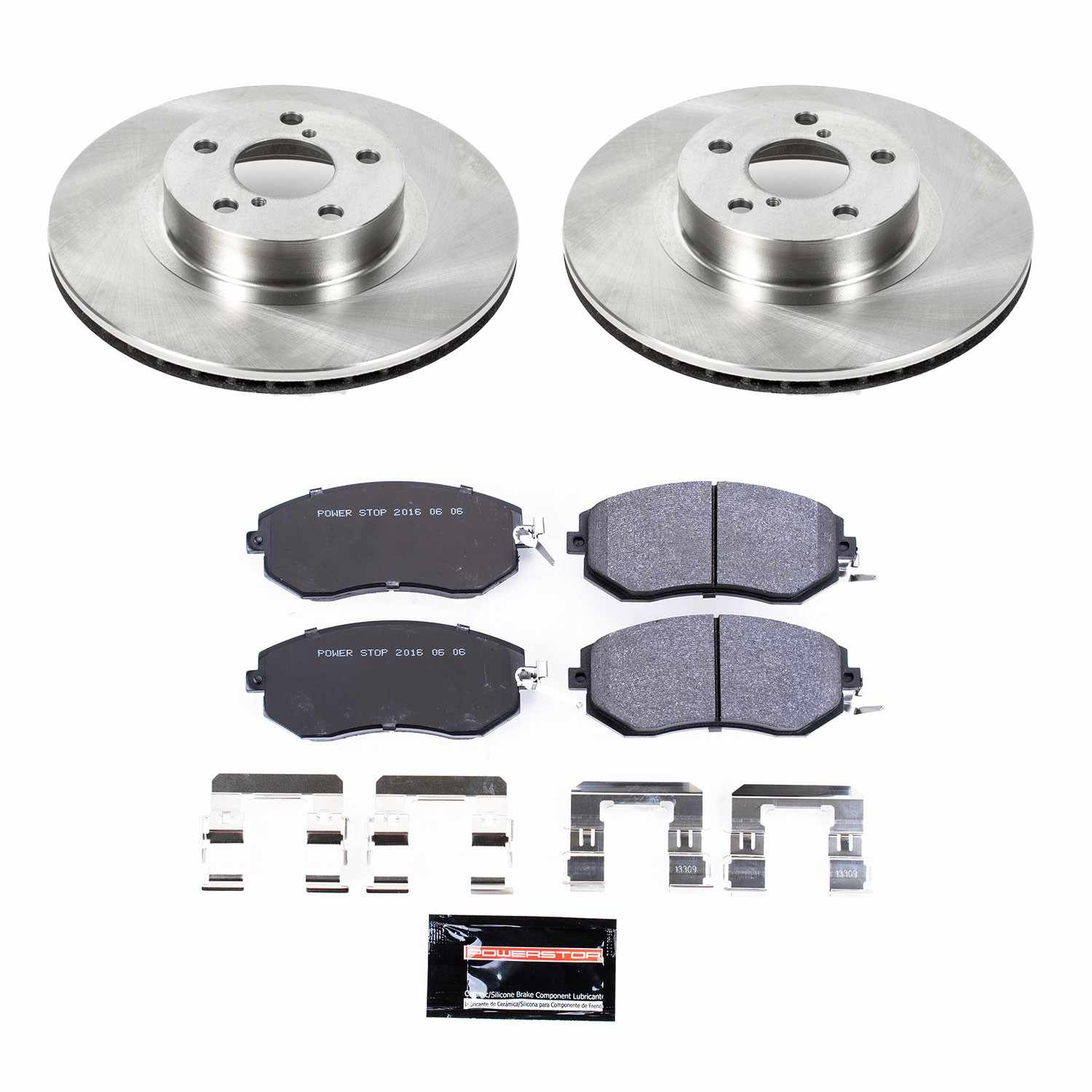 PowerStop Power Stop 13-16 Subaru BRZ Front Track Day SPEC Brake Kit TDSK6111