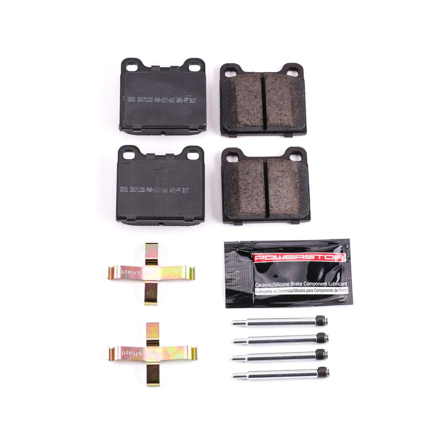 PowerStop Power Stop 88-91 Mercedes-Benz 300SE Rear Z23 Evolution Sport Brake Pads w/Hardware Z23-031