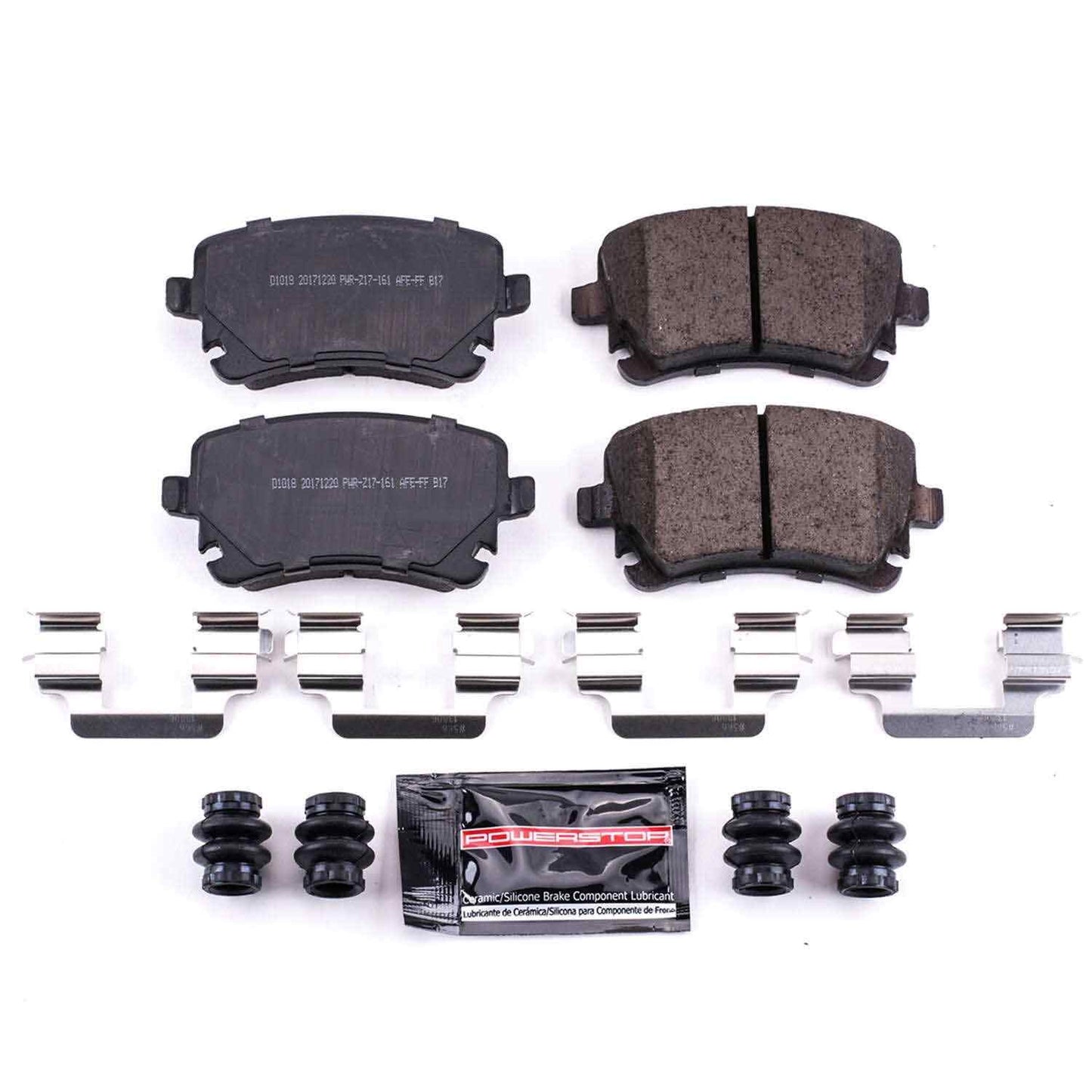 PowerStop Power Stop 05-11 Audi A6 Quattro Rear Z23 Evolution Sport Brake Pads w/Hardware Z23-1018