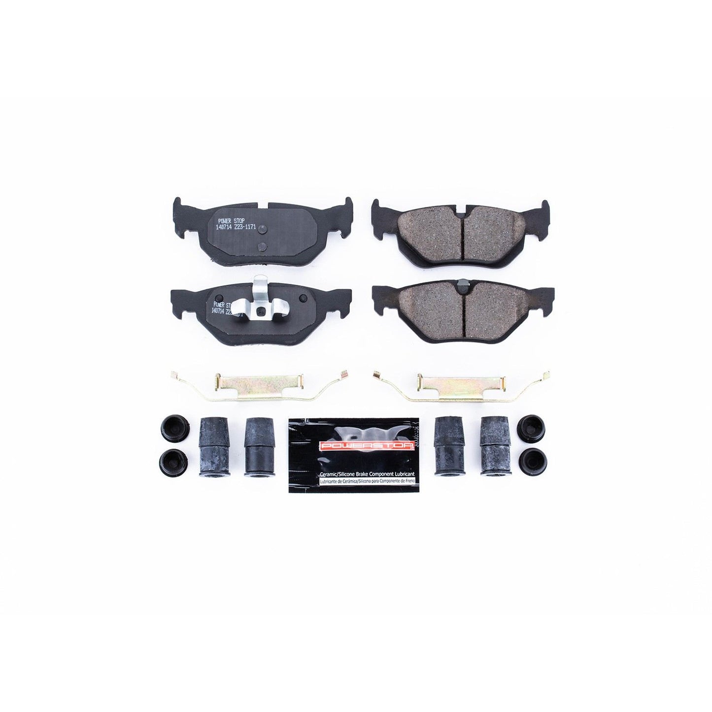 PowerStop Power Stop 07-09 BMW 323i Rear Z23 Evolution Sport Brake Pads w/Hardware Z23-1171