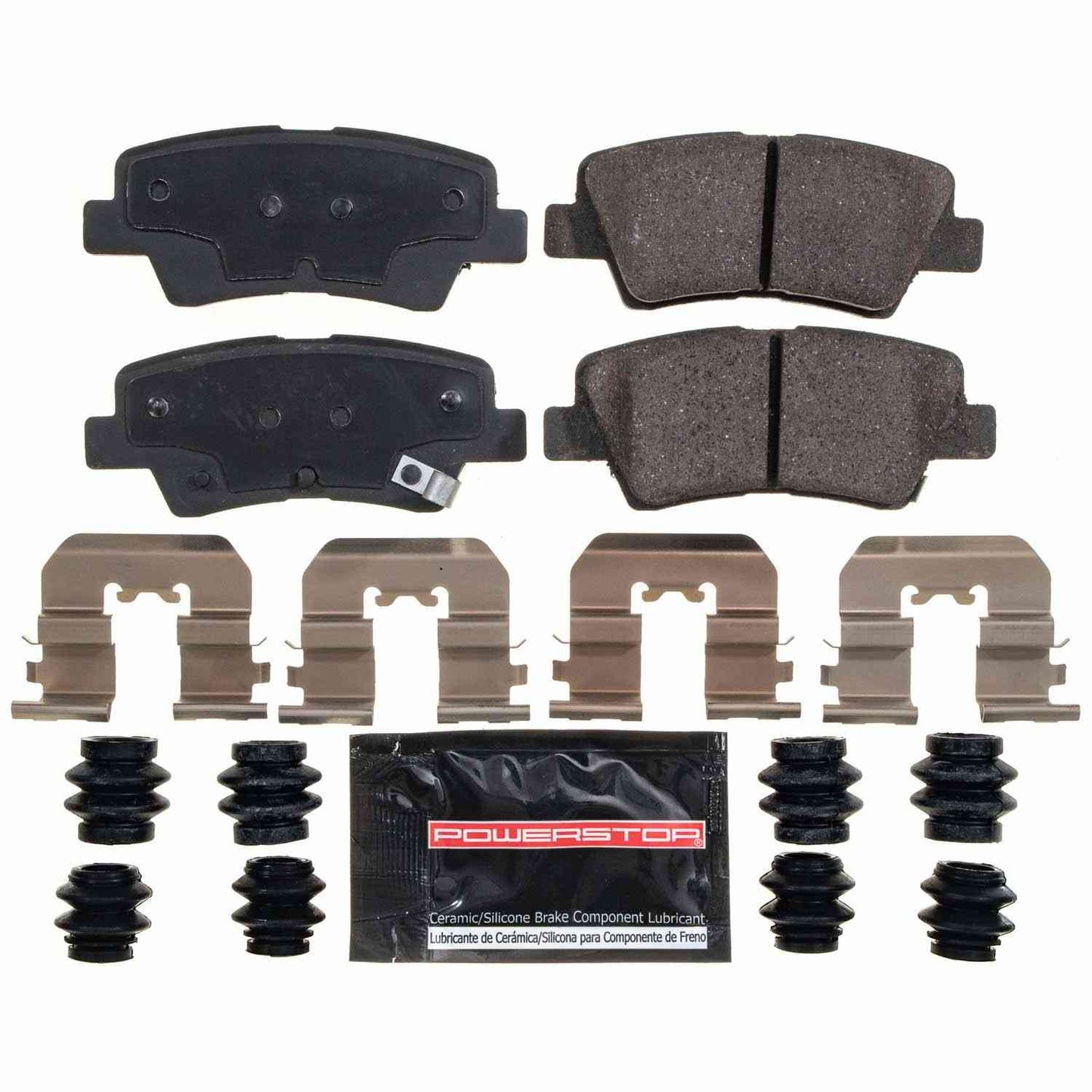 PowerStop Power Stop 12-19 Hyundai Accent Rear Z23 Evolution Sport Brake Pads w/Hardware Z23-1313