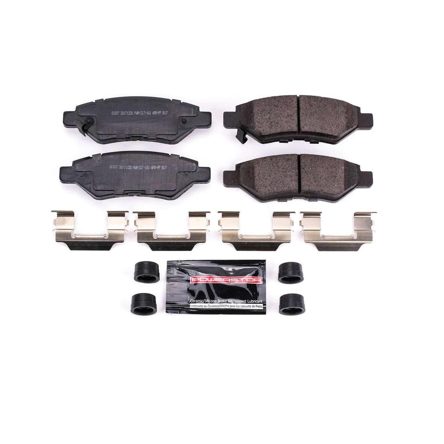 PowerStop Power Stop 08-14 Cadillac CTS Rear Z23 Evolution Sport Brake Pads w/Hardware Z23-1337