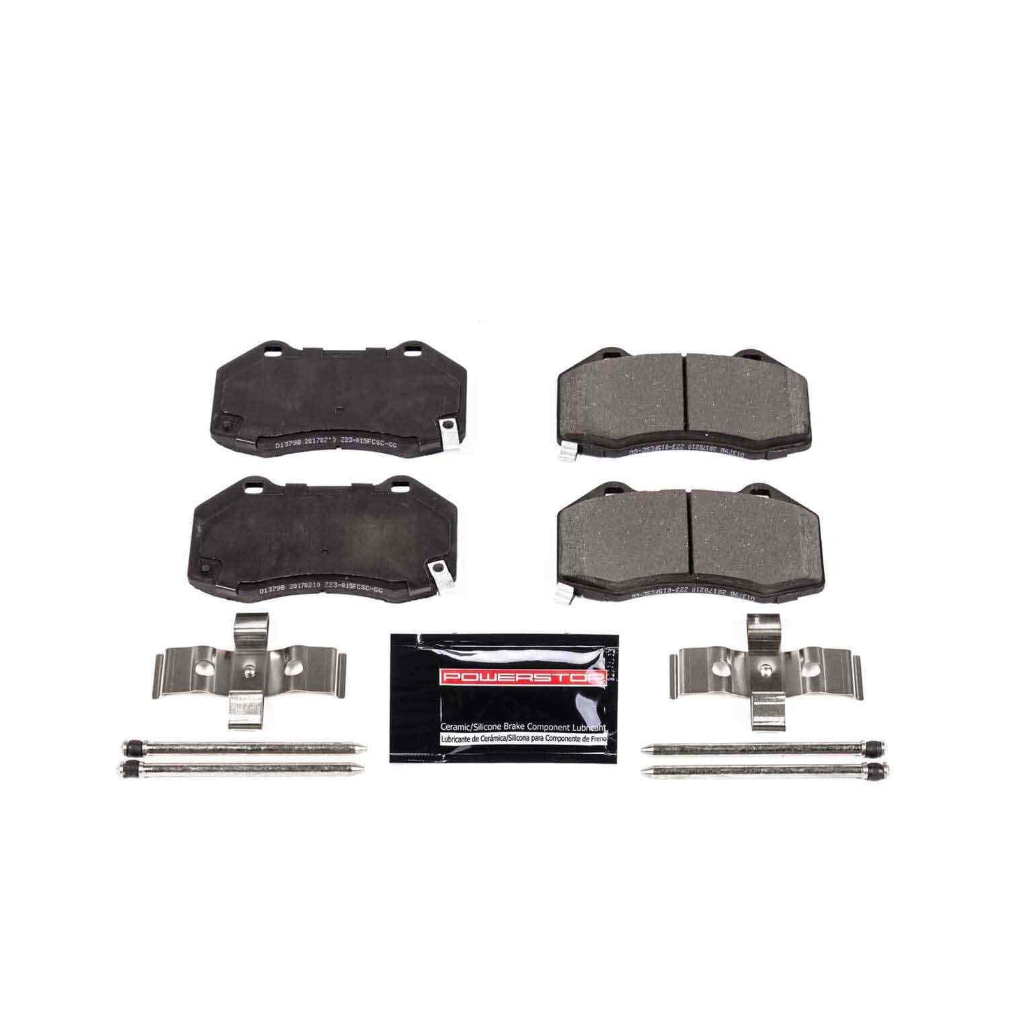 PowerStop Power Stop 17-18 Fiat 124 Spider Front Z23 Evolution Sport Brake Pads w/Hardware Z23-1379B