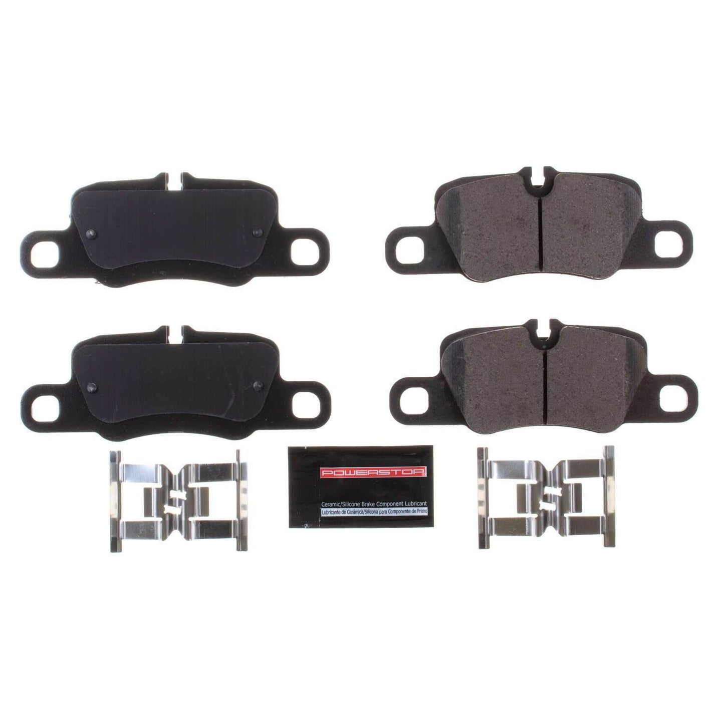 PowerStop Power Stop 13-16 Porsche 911 Rear Z23 Evolution Sport Brake Pads w/Hardware Z23-1417