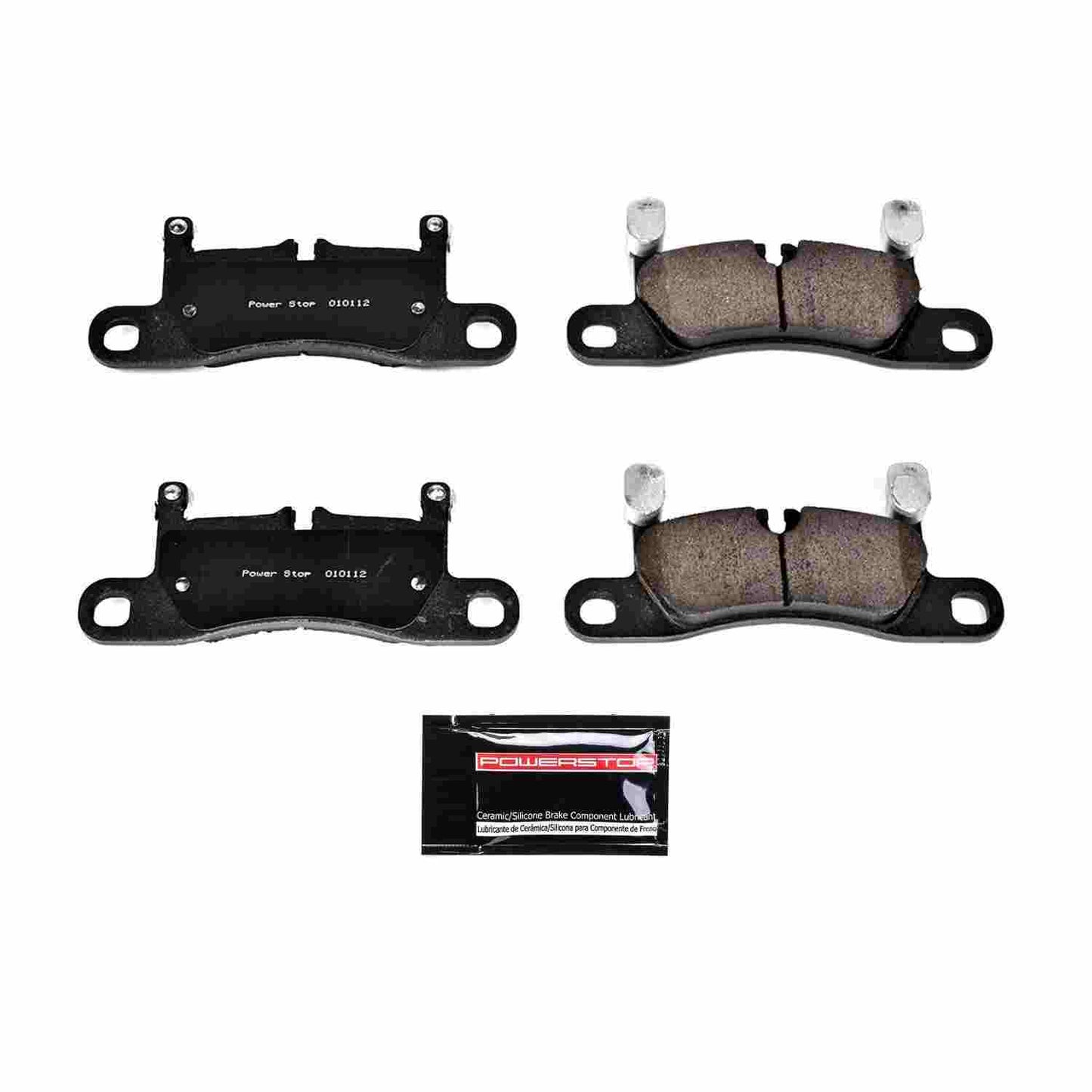 PowerStop Power Stop 11-18 Porsche Cayenne Rear Z23 Evolution Sport Brake Pads w/Hardware Z23-1453